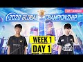 【絕地求生M】PMGC 2020 League W1D1 | Qualcomm | PUBG MOBILE Global Championship | Week 1 Day 1