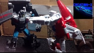 Off-Road Vs Firefly stop Motion [Transformers Combiner Wars]