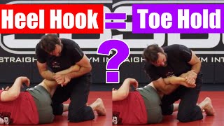 Heel Hook And Toe Hold Are The Same?