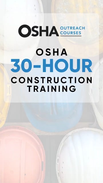 OSHA Certified | OSHA 30-Hour Training | Safety Training | Workplace ...