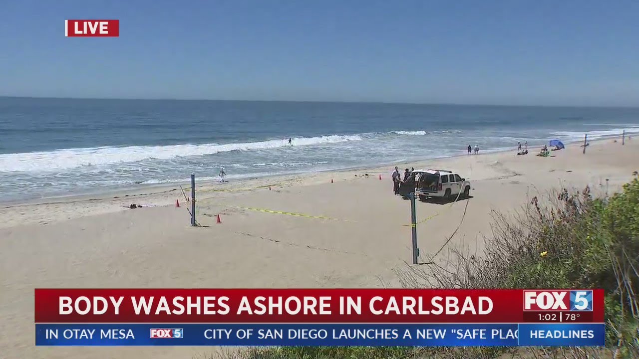 Body Washes Ashore In Carlsbad YouTube