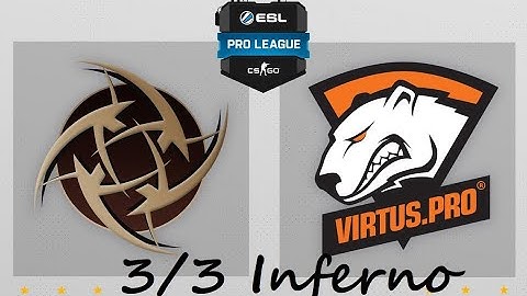 NiP vs Virtus Pro - 3/3 Inferno. Мажор DreamHack Winter 2014. Playoff 1/2 Стадия. CS:GO