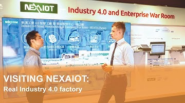 Visiting NEXAIOT: Real Industry 4.0 factory