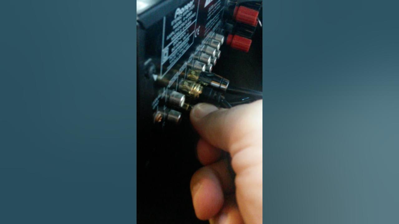 bad RCA cables YouTube