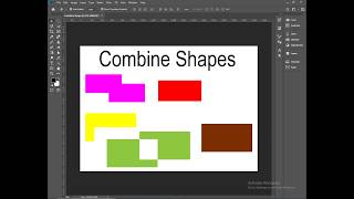 Class # 74 Layer Menu_Combine Shapes_Unite Shapes_Subtract Front Shape_Unite Shapes at Overlap_Sub