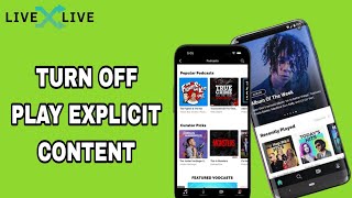How To Turn Off Play Explict Content On LiveOne App screenshot 5
