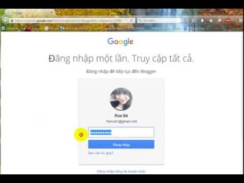 Video: Cách đăng Nhập Vào Blog