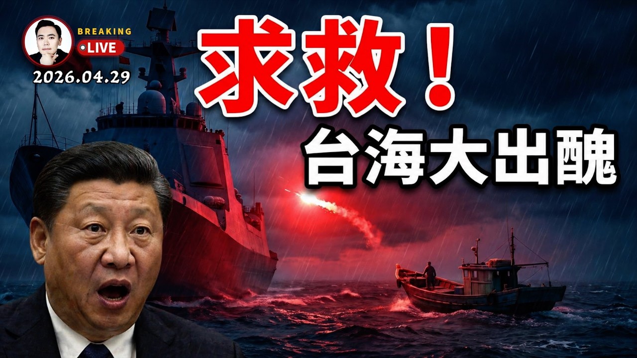 台海笑話曝光！解放軍軍艦向民船喊救命，習近平震怒下令掀全軍底賬；馬斯克上庭3.5小時怒揭OpenAI內幕；Jimmy Kimmel拒不向川普夫婦道歉｜大宇拍案驚奇 live！