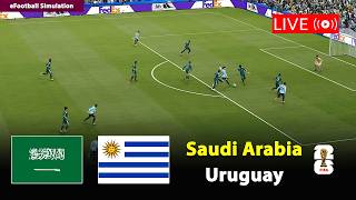 Saudi Arabia Vs Uruguay Fifa World Cup 2026 Efootball Pes21 Simulation
