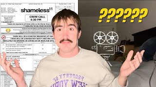 how to read a FILM call sheet 🎥 - ASMR Ramble