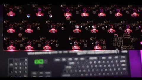 How to test a hot swappable PCB (kailh).