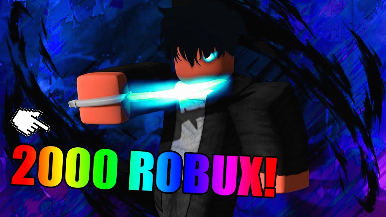 Solo Hunter Robux Shop GASTEI 2000 ROBUX PRA JOGAR ESSE JOGO DE ANIME NO ROBLOX! SOLO HUNTER ...
