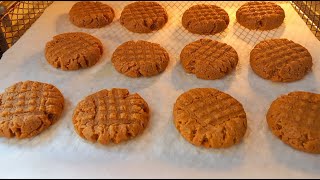 Air Fryer Peanut Butter Cookies Recipe | How to make Peanut Butter Cookies