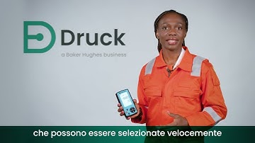 Panoramica uso Druck UPS4E