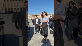 Monica Bellucci's 21-year-old daughter, Deva #parisfashionweek