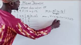 STT205 Mean Deviation