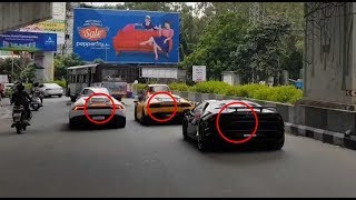 3 Lamborghini's Gone Crazy In Hyderabad| India