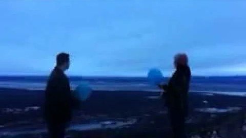 Grandma's balloon release