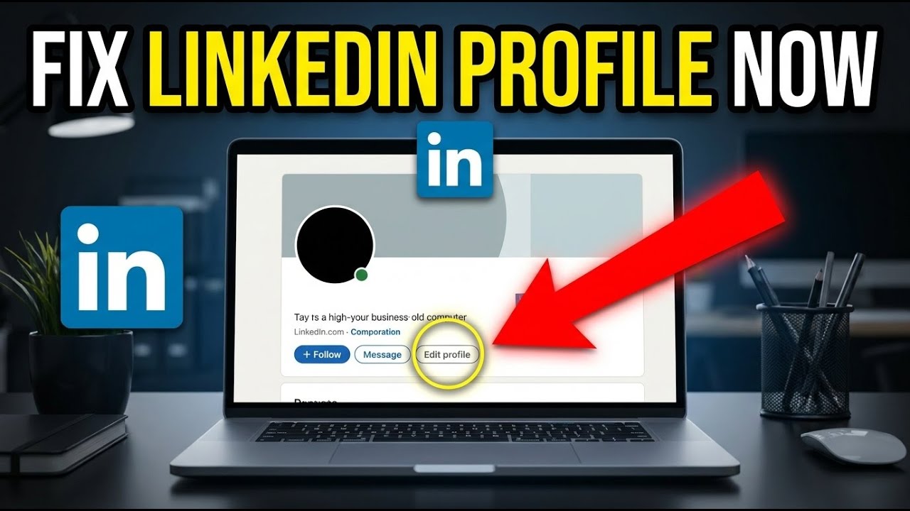 How to fix LinkedIn Profile Optimization - Step By Step - YouTube