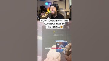HOW TO GATEWAY THE CORRECT WAY IN THE FINALS 🤯 #thefinals #contentcreator #fyp #newseason #season7