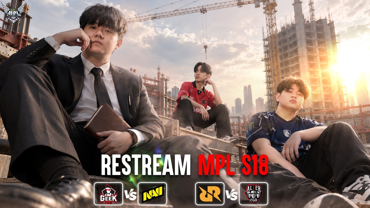 RRQ VS AE, GEEK VS NAVI. MPL S18 WEEK 6 DAY 2