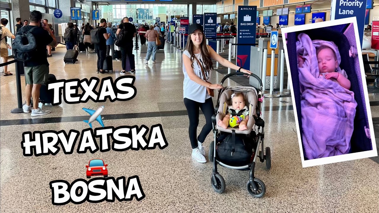 BEBIN PRVI LET ✈️ Flying with a seven month old BABY 🤱🏻 Stigle u Derventu