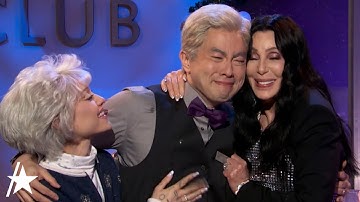 Bowen Yang Cries In Final ‘SNL’ Sketch w/ Ariana Grande & Cher