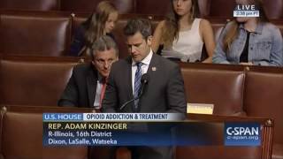Rep Kinzinger speaks on the House Floor about HR1818