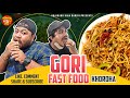 Gori fast food re khati te hela khordha toka  funny anugulia  food vlog 