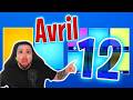 BOUTIQUE FORTNITE D’AUJOURD’HUI (12 Avril 2026) 💙🥳 (Boutique du jour)