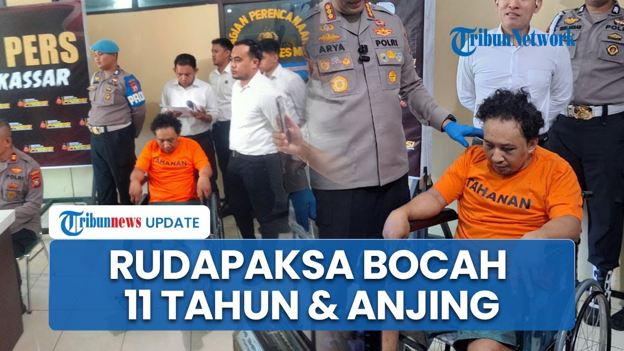 Penjual Kerupuk  di Sulsel Rudapaksa Bocah Usia 11 Tahun hingga Pernah Setubuhi Anjing