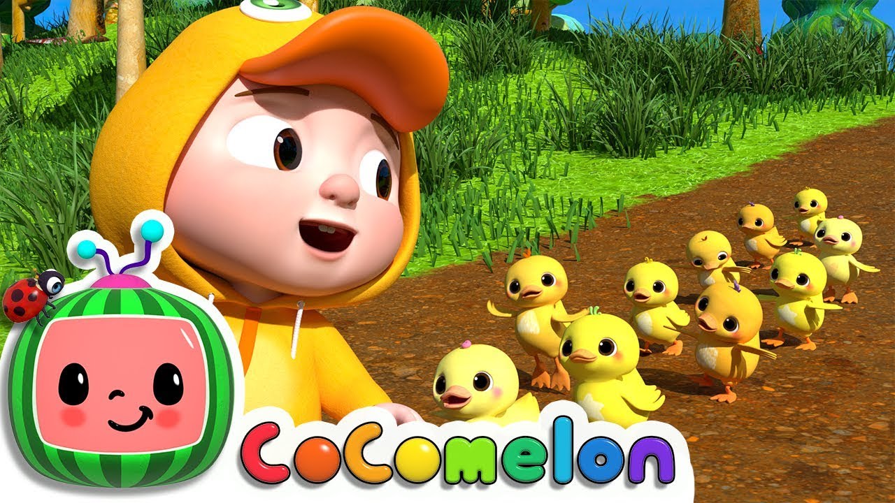 Ten Little Duckies (A Counting Song) | CoCoMelon Nursery Rhymes & Kids Songs