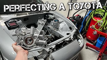 2JZ Engine Build Ep.10: Toyota Rebuild Part Numbers / How To Install Front & Rear Main Seal
