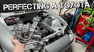 2JZ Engine Build Ep.10: Toyota Rebuild Part Numbers / How To Install Front & Rear Main Seal