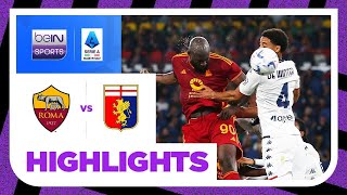 Roma 1-0 Genoa | Serie A 23/24 Match Highlights