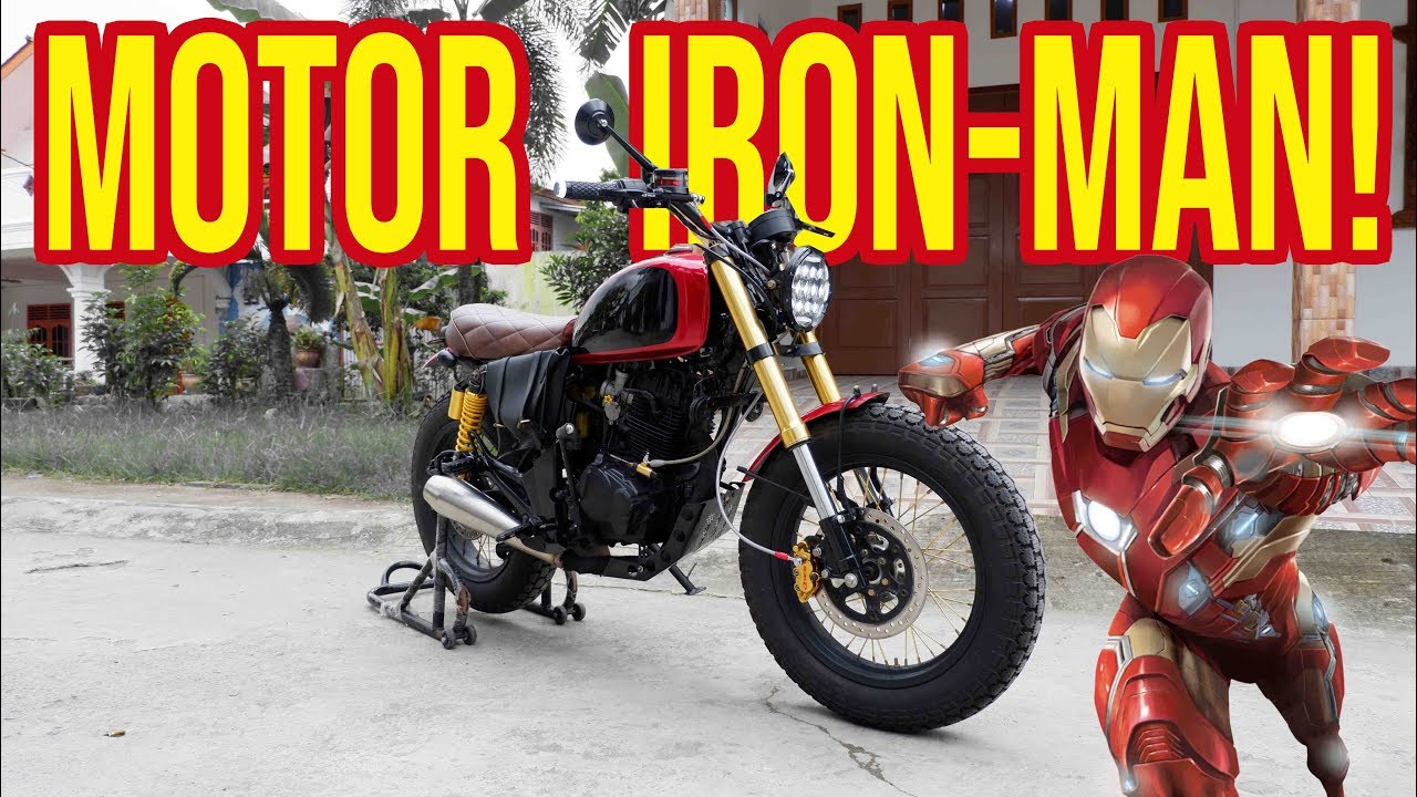 Modifikasi Motor Tiger Revo Konsep Iron Man Youtube