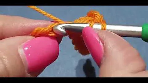 Half Double Crochet in the 3rd loop - Practice tutorial