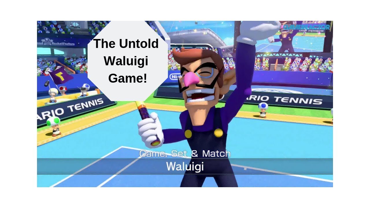 Waluigi's Toenail Clipping Party (lost Nintendo online Flash game