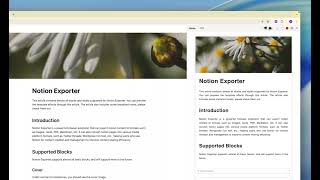 How to export notion page to pdf using Notion Exporter