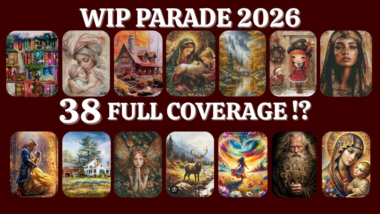 WIP PARADE 2026 | 38 FULL COVERAGE WIPs?! (Part 1)