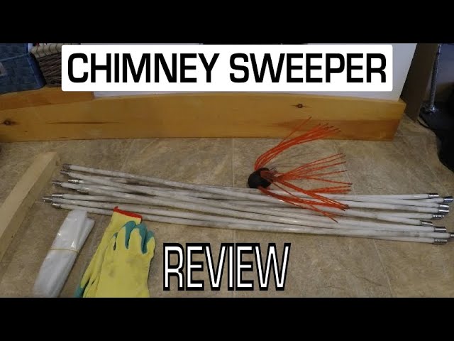 VEVOR Chimney Sweep Kit 39 ft. L Chimney Brush with 2 Brush Head Rotary  Chimney Clean Kit Driven by Drill Chimney Brush Rod YCS12MJPST0000001V0 -  The Home Depot