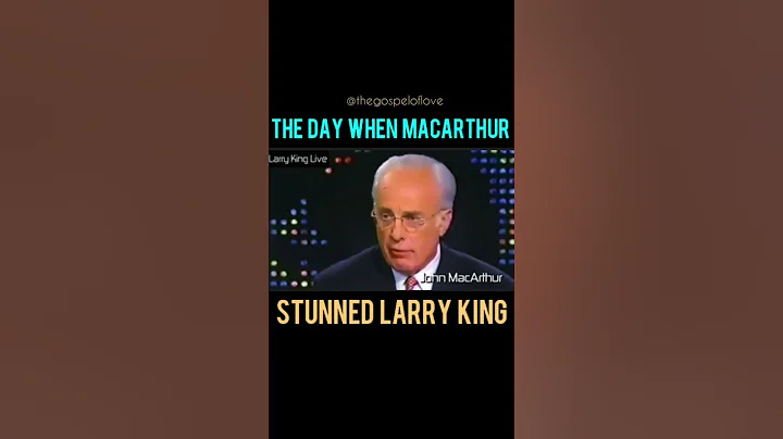 The Day Pastor MacArthur Stunned Larry King
