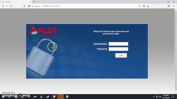 How To Access Pldt Fibr advance settings Onu Router 2019