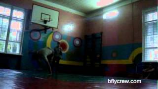 Vitalya (B-FLY CReW) Powermove Training 2012