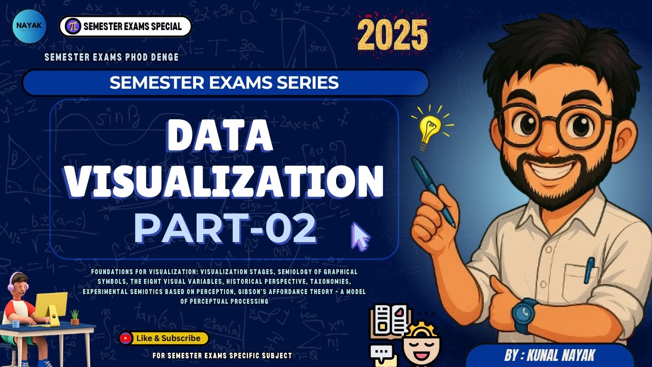Data Visualization | Part-02 | Semester Exam Series 2025 | NayaK - YouTube