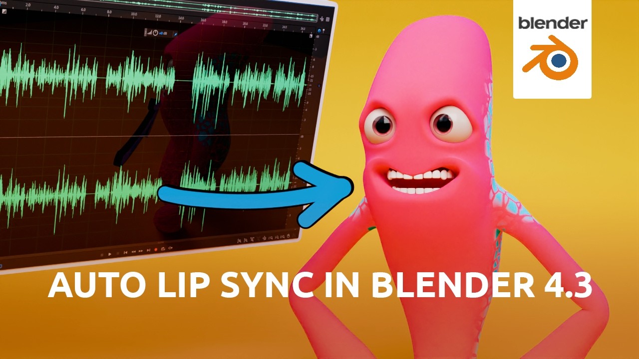Blender Auto Lip Sync – Fast & Easy Character Animation! - YouTube