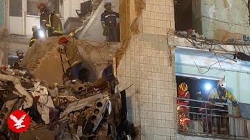 Live: Rescuers search for survivors after Russian strike in Ternopil