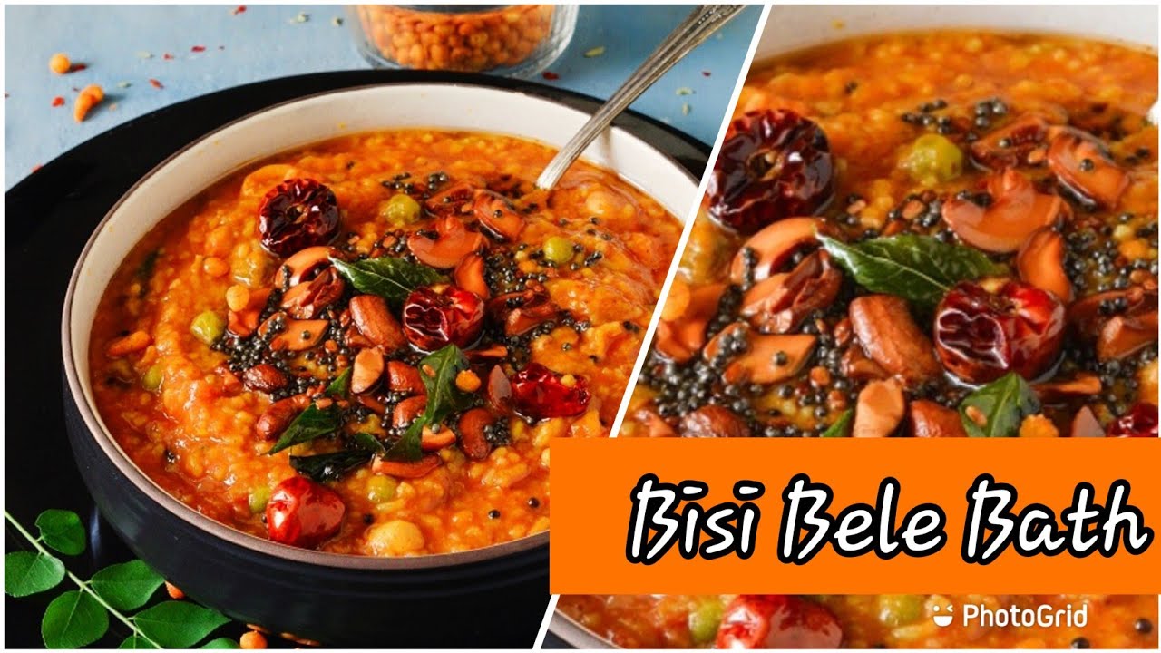 Authentic Karnataka special Bisi Bele Bath recipe| Healthy Bisibelebath ...