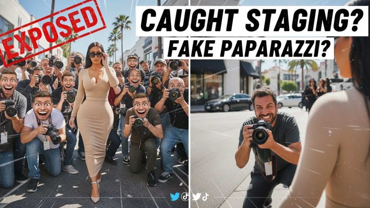 Kim Kardashian Exposed For Allegedly Staging Paparazzi Photos To Stay Relevant