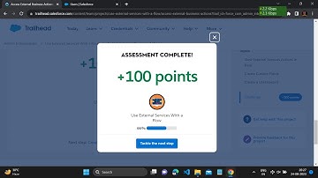 Access External Business Actions | Access External Business Actions trailhead challenge solution